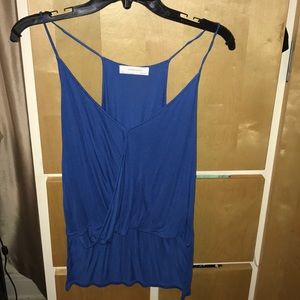 Blue top from Zara